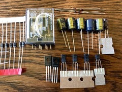 Pioneer SX-1250 Stabilizer Power Supply Protection Recap Kit Capacitor Rebuild