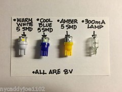 8V- WHITE LED KIT/TX-9500,TX-9500II,TX-6500II,TX-7500,/TX-8500,TX-8500II/Pioneer