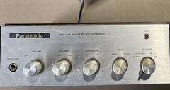 Vintage Wood 70s Panasonic RE-7412 FM AM Multiplex Stereo IC-FET Receiver