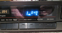 Technics SL-P115 Single Disc Stereo CD Player Vintage 1986 Works Great