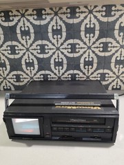 Vintage 1988 Goldstar/LG Viewmax GVT-9100M Portable VCR 5” Color Monitor WORKS