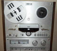 Akai GX-266 II Reel To Reel STEREO Open reel tape deck recorder with Maxell Inc