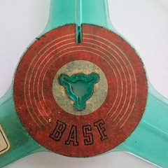 BASF 7″ Empty Reel for 1/4″ Tape Green Plastic