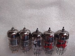 Bundle 5 NOS Fender Groove Tube GT-12AX7 ECC83 12AX7A Preamp Vacuum Tube