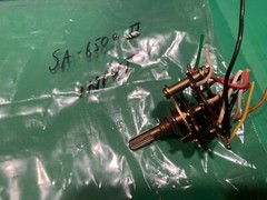 Pioneer SA-6500 II Stereo Integrated Amplifier Parting Out Input Selector Switch