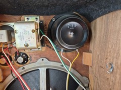 One Vintage Pioneer CS 99 Speaker Untested As-Is For Parts Restore No Grill