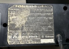 National Pnasonic Analog Audio Timer TE61 Clock Vintage 50HZ Working Tested Used