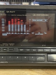 Technics SA-R477 Quartz Synthesizer -Working . Please Read Descriptions.