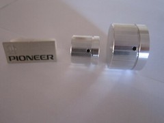 Pioneer SX-1250 SX-1050 Tuning & Volume Knob & Screw’s (New!) AAA-034 & AAB-104