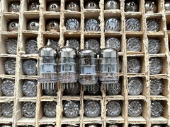50x 6N2P ~ 12AX7 ECC83 Double Triode Tube Voskhod Soviet MATCHED DATE 6/1991 NEW
