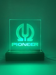 Pioneer SPEC-4 Stereo Power Amplifier Vintage LED Sign