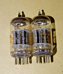 Pair, RCA Radiotron Type 5814A Radio/Audio Tubes, NOS