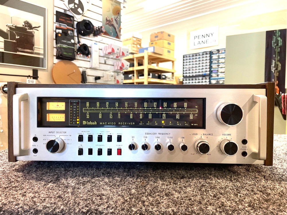 McIntosh 4100 Receiver, Professional Full Restoration, Clean, Sounds Great!