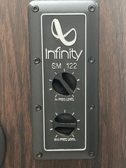Infinity SM122 Vintage Speakers, Read Description