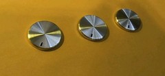 Pioneer SA Style Knob, Caps, Set Of 3, OD .758″