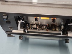 Technics RA-M95 cassette deck RP-9690 BOTH WORK LAZY DOOR OPEN. READ DESCRIPTIO