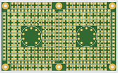 Vacuum Tube Prototype Project Board With (2) 9-Pin High Quality Tube Sockets