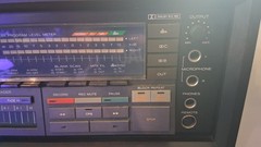 TEAC V-909RX Cassette Deck,Wood Case,Auto Reverse,Remote,Cleaning Kit, Works