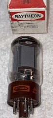 Raytheon CK5881 5881 Power Vacuum Tube Amplitrex Tested 92%