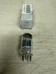 GE General Electric JAN 5751 Vacuum tube NOS Military