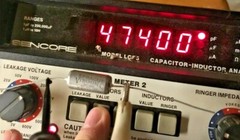 VITAMIN Q CAPACITOR ~ 0.047uF/200V ~ PIO ~ GUITAR ~ TONE ~ NOS ~ 196P ~ TESTED