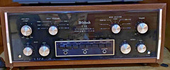 McIntosh C28 Stereo Preamplifier, MC 2105 Amplifier, Dahlquist DQ-10 Speakers