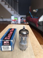 RARE MULLARD NOS/NIB 12AX7/ECC83 MARSHALL PLEXI TWEED FENDER 1967 TEST NOS