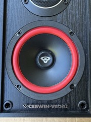 Cerwin-Vega! VE-5M Bookshelf Speakers (Pair) Working Tested See Pictures