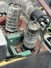 Vintage Heathkit TA-1 Tube Tape Amplifier Preamp Powers On Tubes Work