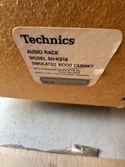TECHNICS AUDIO RACK CABINET – MODEL SH-KS18