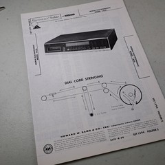 MORSE/ELECTROPHONIC T-820 Service Manual 1974 Photofact