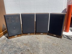 Vintage Jensen Digital 3152 15” 3-way 80 Watts 94db Floor Speakers Set Of 4
