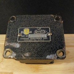 1950’s Vintage Stancor SS11298 Black Audio 115V Transformer