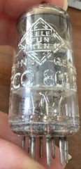 Telefunken ECC801S ◇ Bottom 3 Mica NOS Holy Grail ULM Audio Tube