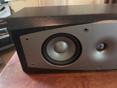 INFINITY IL-25c Center Speaker Nice Condition/Working Correctly Dark Cabinet