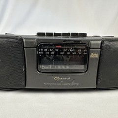 Vintage Garrard 221 AM/FM Stereo Radio Cassette Recorder *Partial Work REPAIR*
