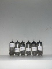 6 Unknown Brand 12BE6 Non Matching Tubes TV7 Good See Photos For Details