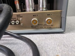 Grommes Precision S-60 60w Vacuum Tube Amplifier – Untested