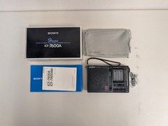SONY ICF-7600A 9Bands Portable Radio w/ Box Mint Condition