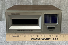 Soundesign Model 477 Stereo 8 Track Player Deck – Vintage Wood Grain *Untested*