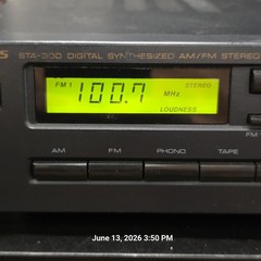 Optimus STA-300 AM/FM Stereo Receiver 31-1991 Works *Read Description*