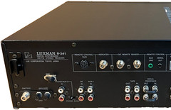 LUXMAN R-341 Stereo Receiver-Phono Input-Sythesized Tuner-35Wx2-PreOwn-Exc Cond