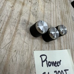 Pioneer SX-700T Receiver Parts – Knobs Power Volume Mode Speaker – Set Of 3