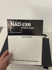 NAD 4300 Monitor Series Stereo Tuner W Original Instruction Booklet