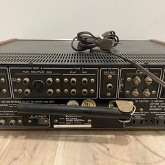 Kenwood KR-4400 Stereo Receiver Vintage Silver-Face Black AS-IS