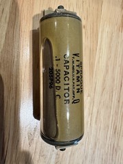 Sprague vitamin Q DC Capacitor .1 – 5000 D.C.