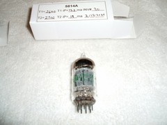 (1) GE 5814A Vacuum Audio Radio Tube Tested NOS Hickok 580A Tested