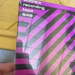 Ampex Reel to Reel Recording Tape 7″ Reel 10mil 1800 ft Mylar by Dupont Sealed