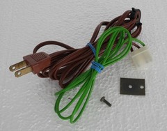Garrard Zero 100 Turntable Part : AC Power Cord Cable with Ground Cable