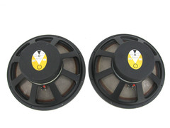 JBL LE15A VINTAGE 15″ WOOFERS PAIR 8 OHMS 2235H TESTED WORKING